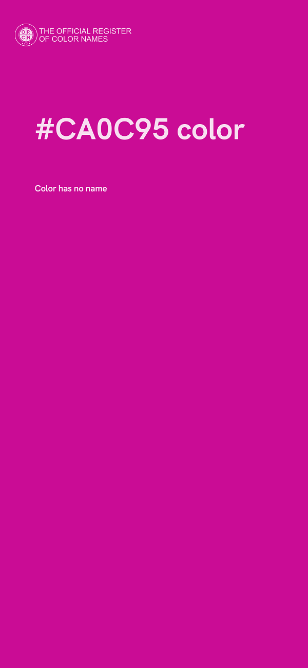#CA0C95 color image
