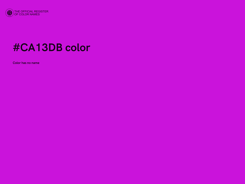 #CA13DB color image