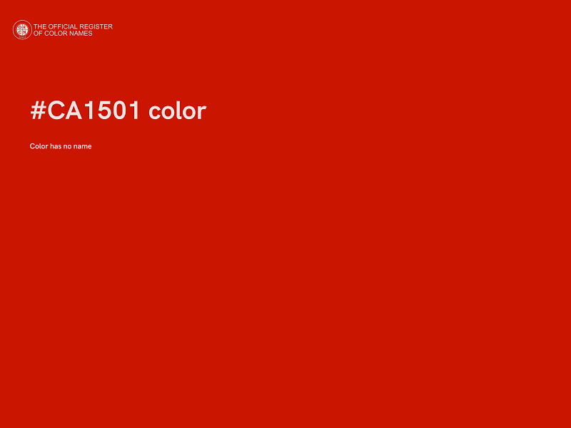 #CA1501 color image