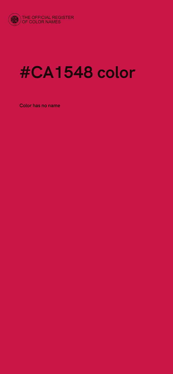 #CA1548 color image