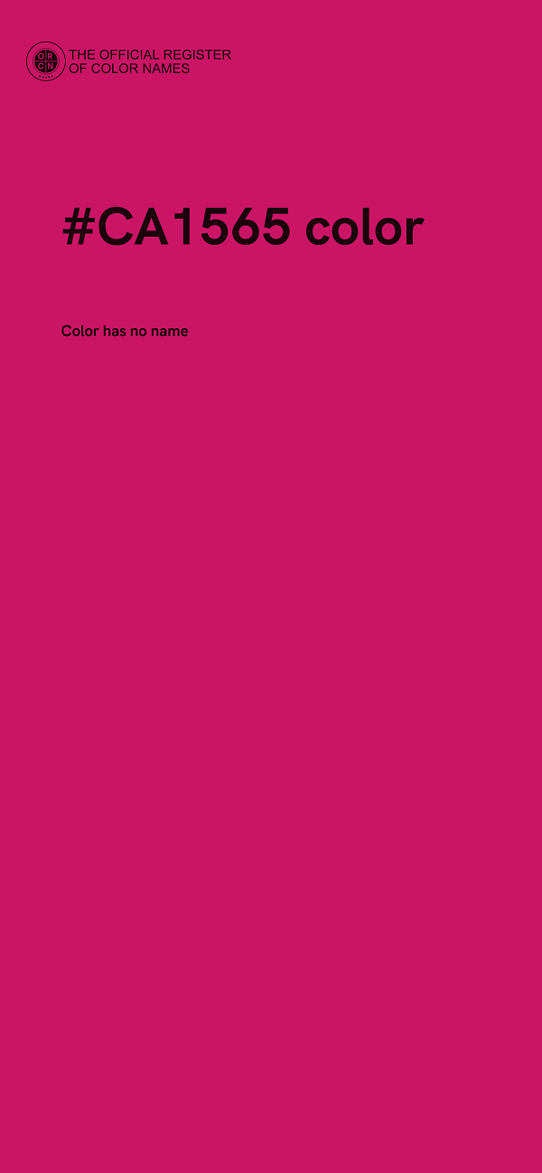 #CA1565 color image
