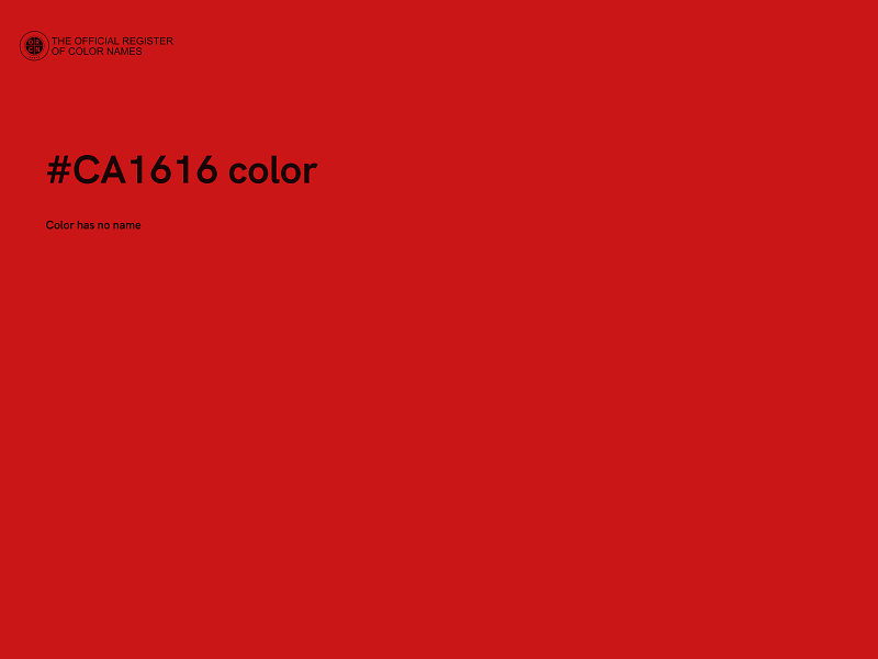 #CA1616 color image