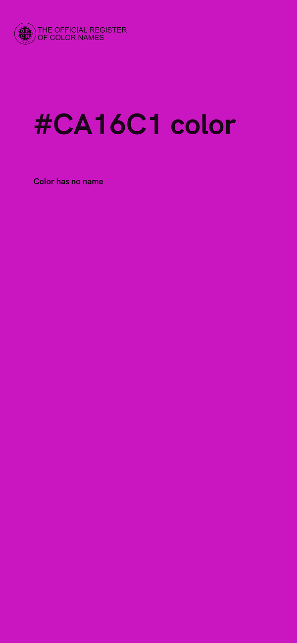 #CA16C1 color image