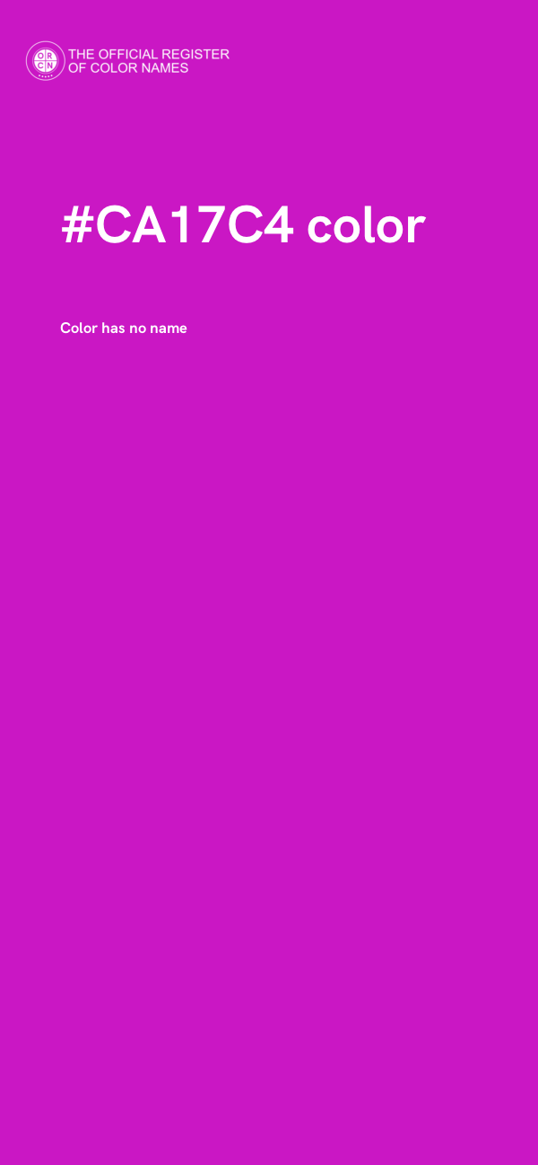 #CA17C4 color image