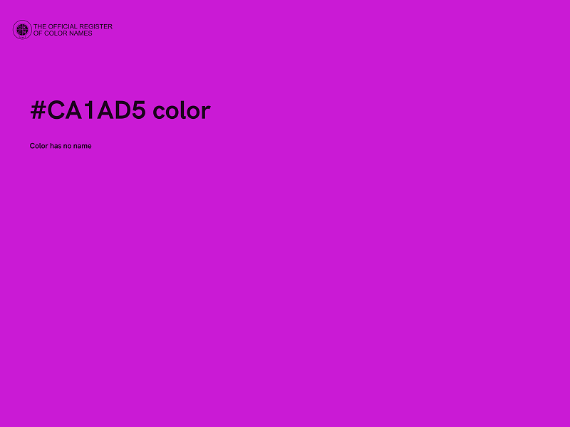 #CA1AD5 color image