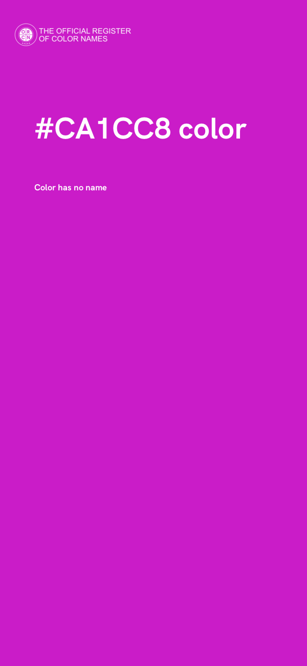 #CA1CC8 color image