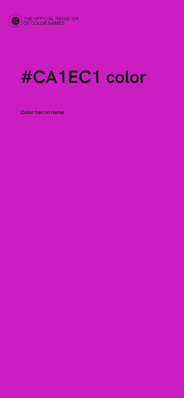 #CA1EC1 color image