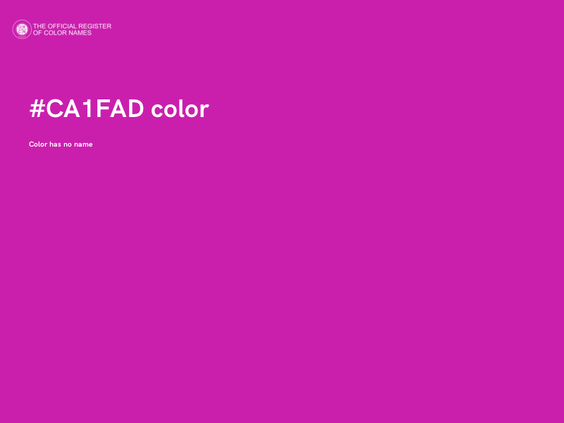 #CA1FAD color image