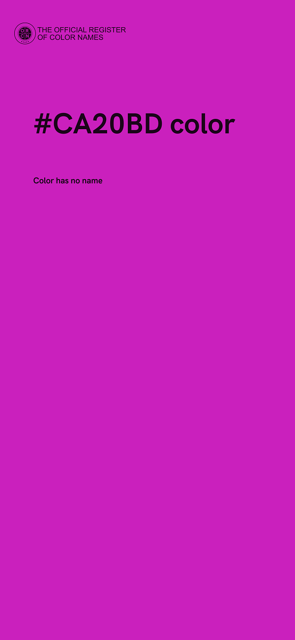 #CA20BD color image