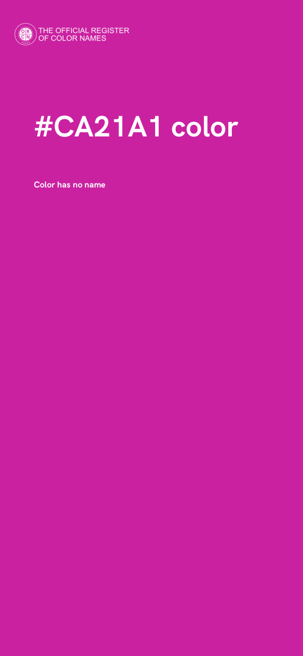 #CA21A1 color image