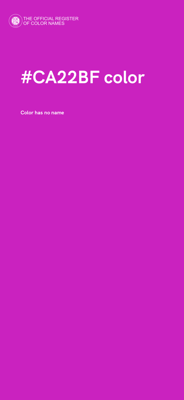 #CA22BF color image