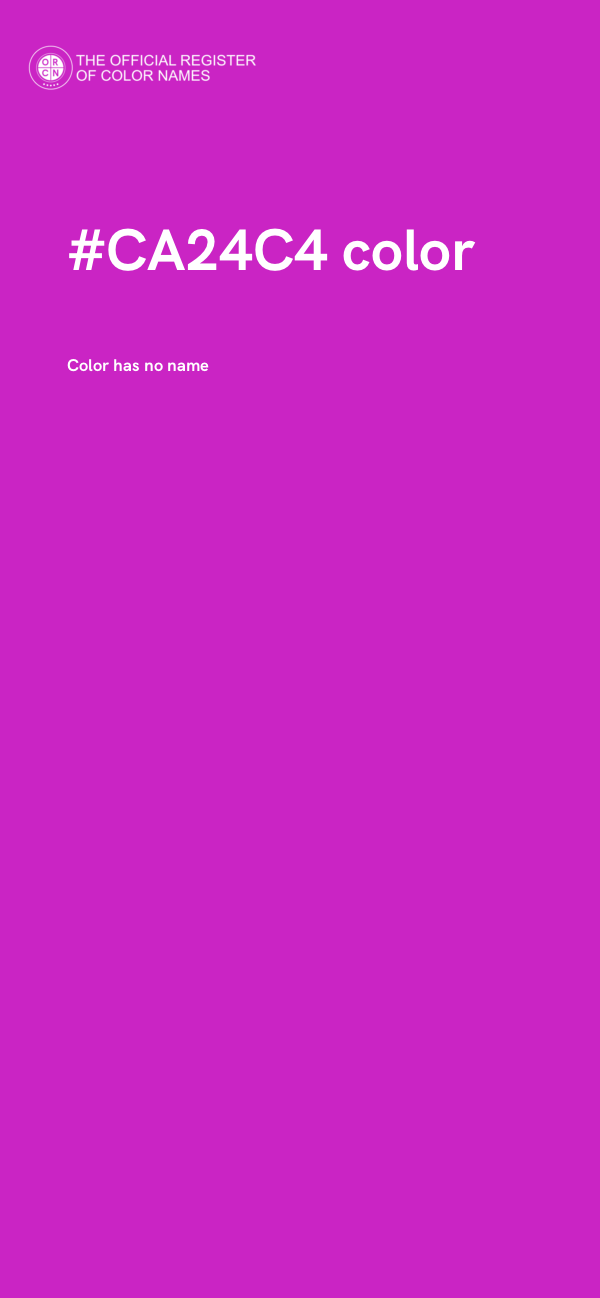 #CA24C4 color image