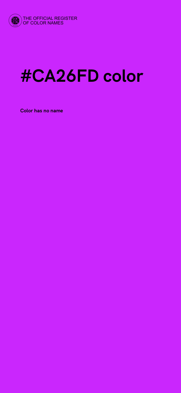#CA26FD color image