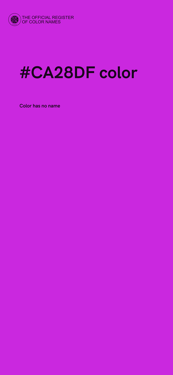 #CA28DF color image