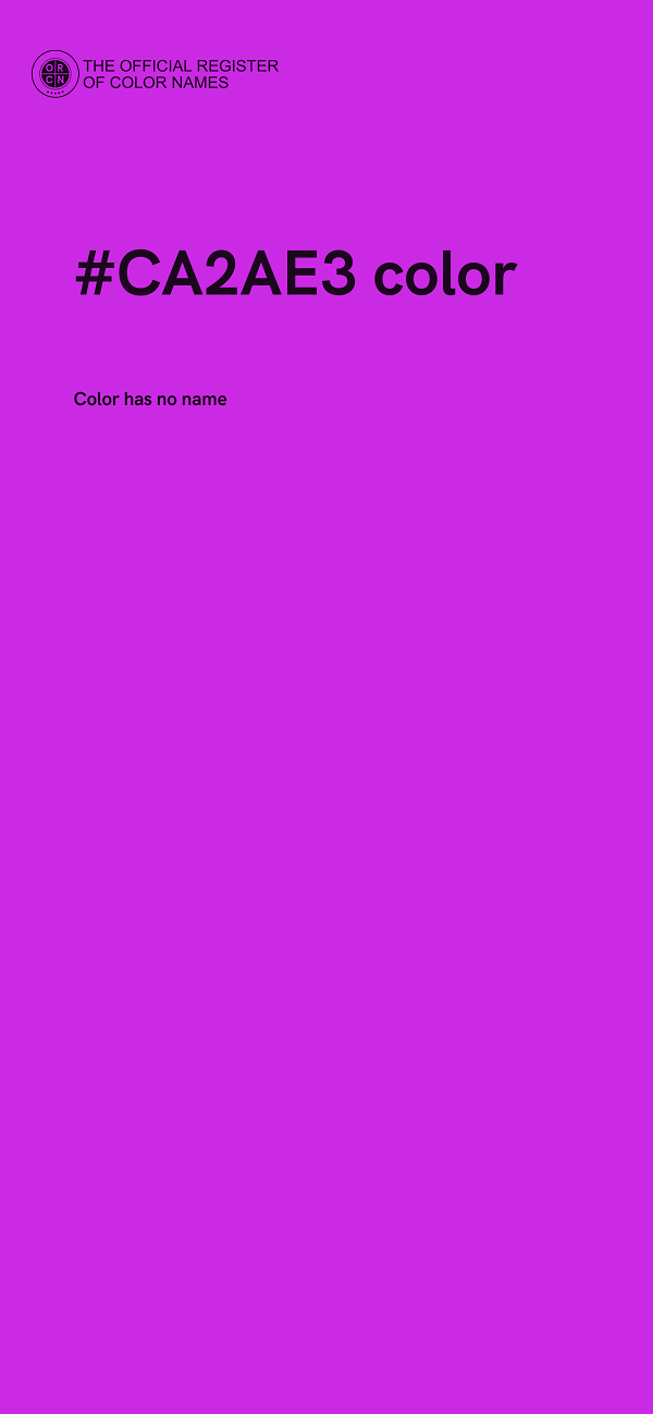 #CA2AE3 color image