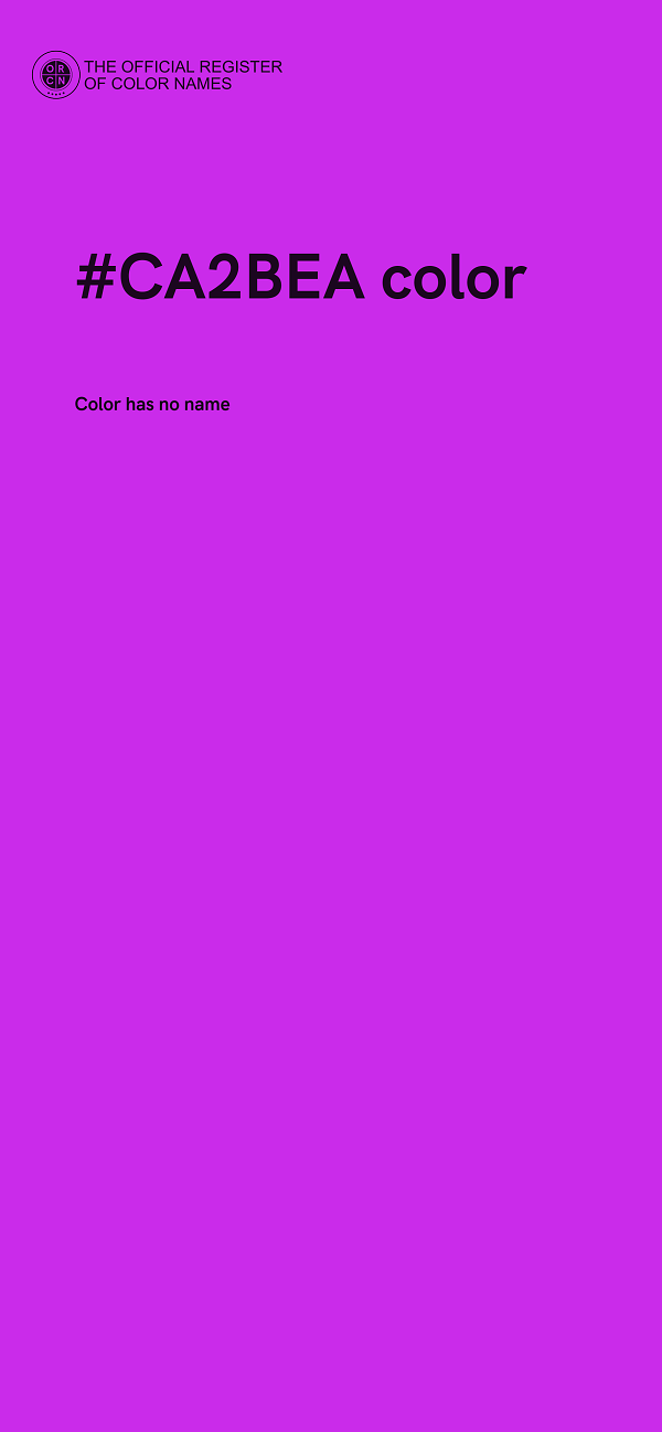 #CA2BEA color image