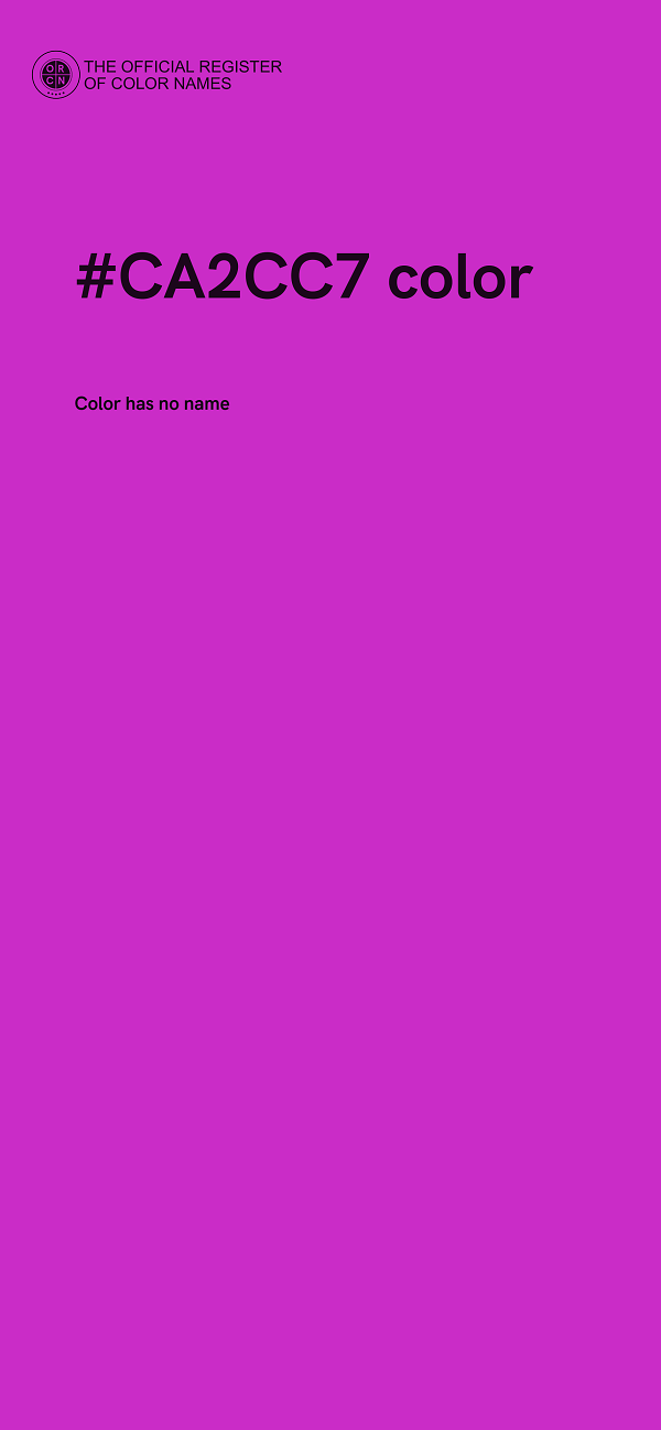 #CA2CC7 color image