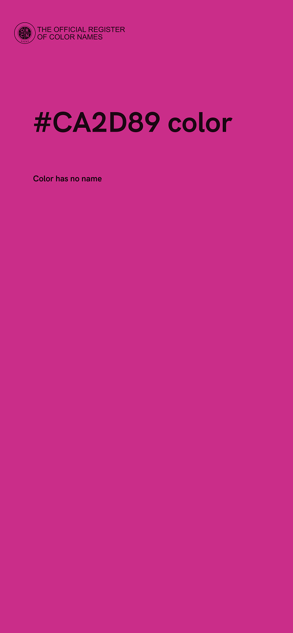 #CA2D89 color image