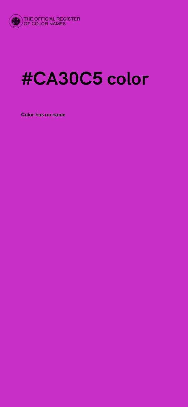 #CA30C5 color image