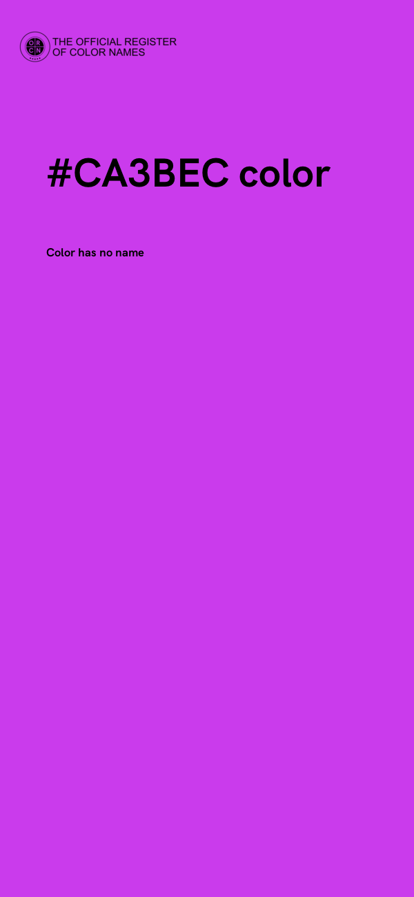 #CA3BEC color image