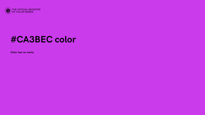 #CA3BEC color image