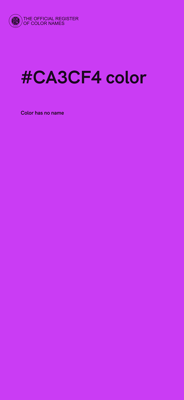 #CA3CF4 color image