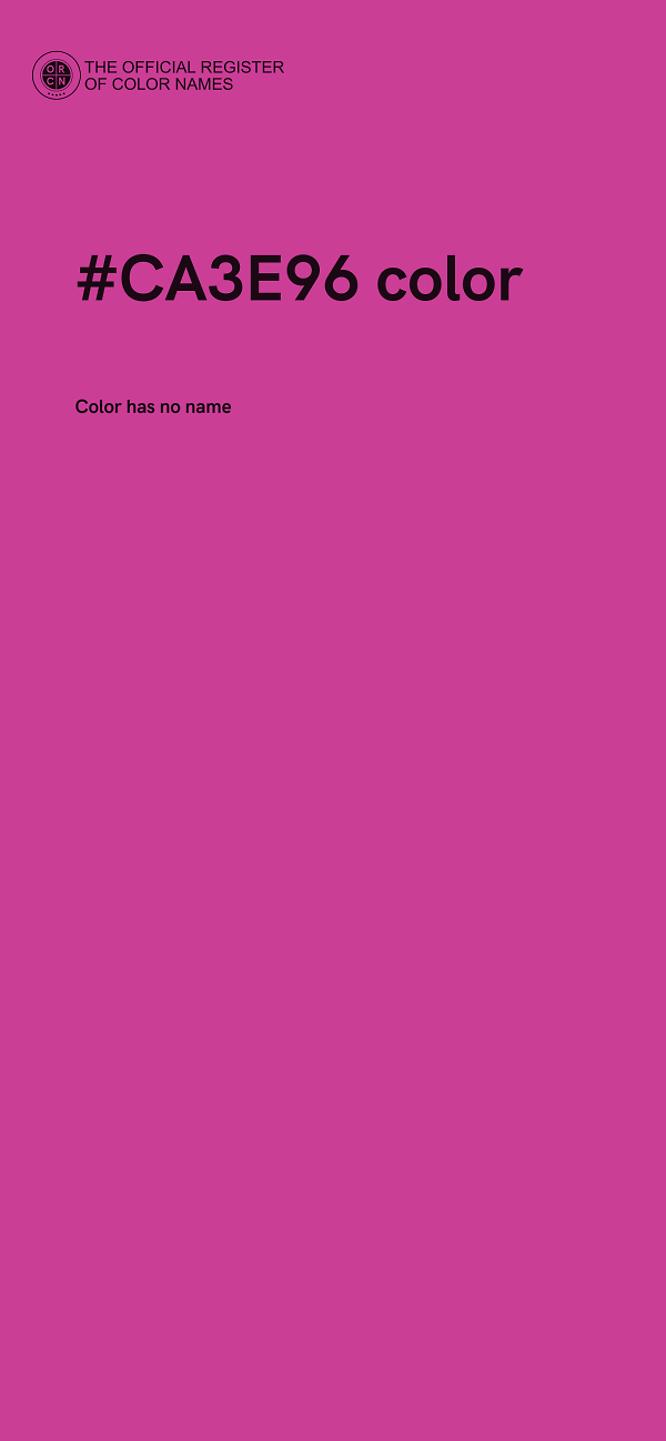 #CA3E96 color image
