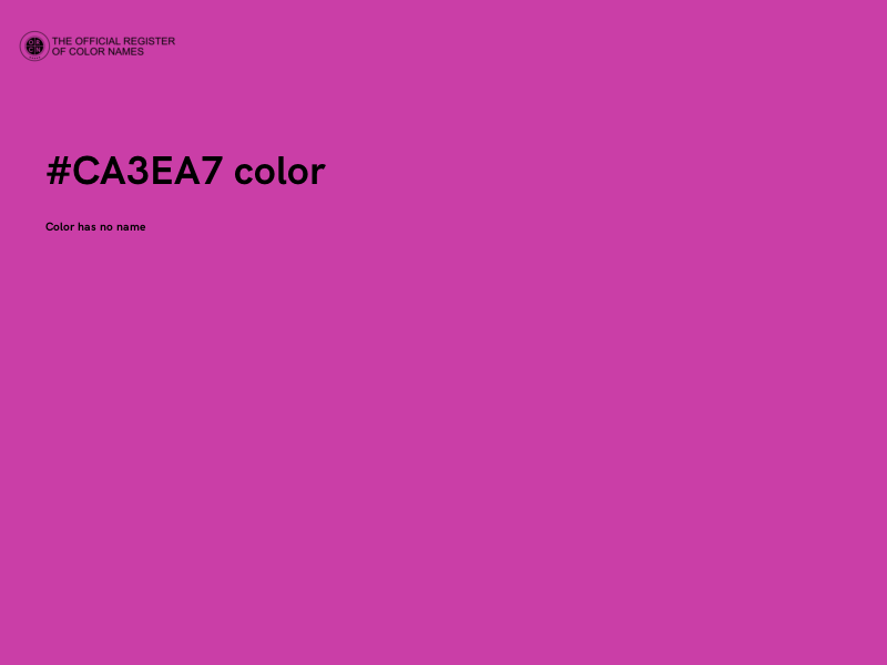 #CA3EA7 color image