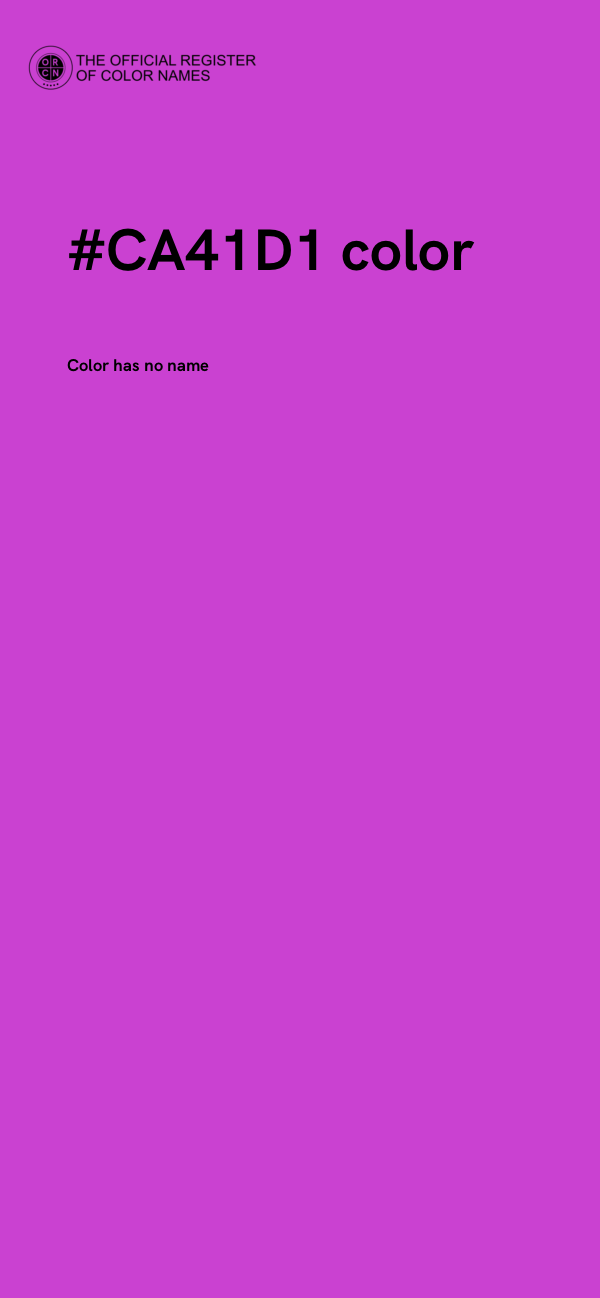#CA41D1 color image