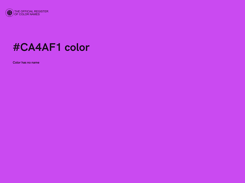 #CA4AF1 color image