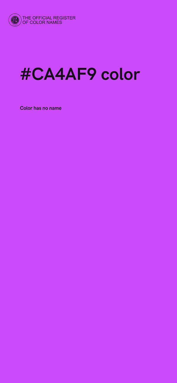 #CA4AF9 color image