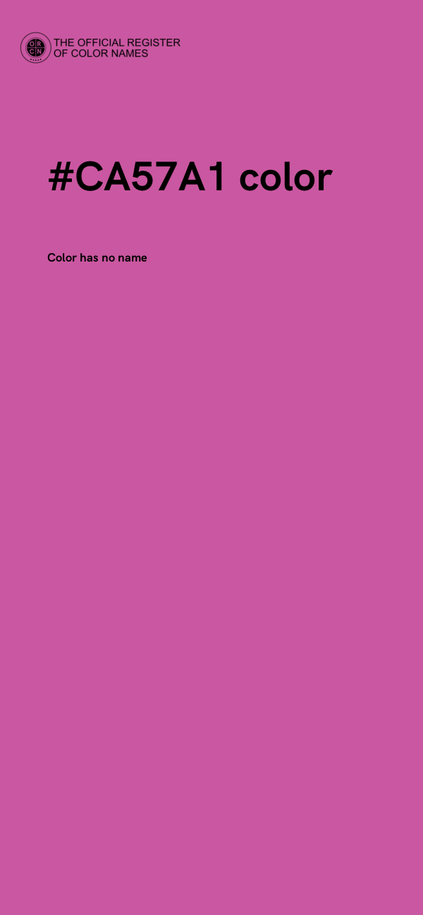 #CA57A1 color image