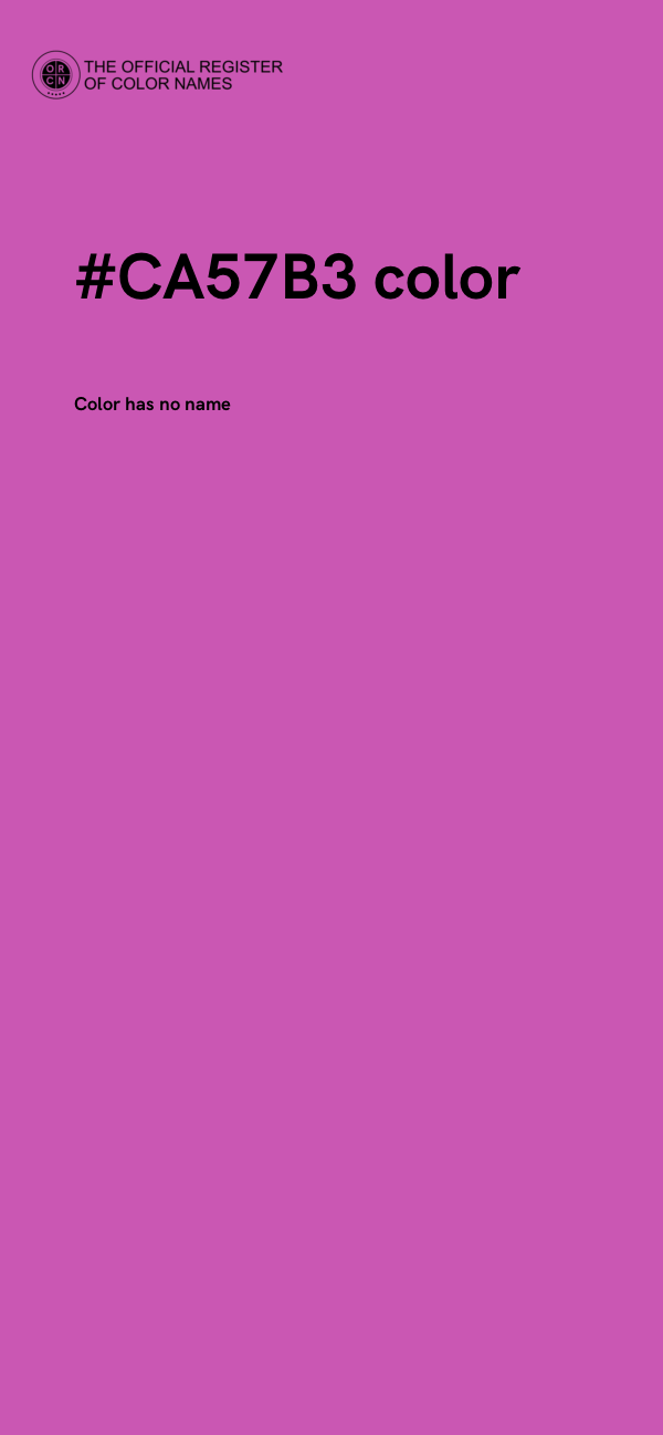 #CA57B3 color image