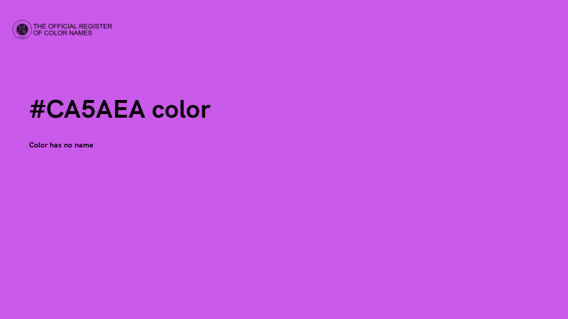 #CA5AEA color image