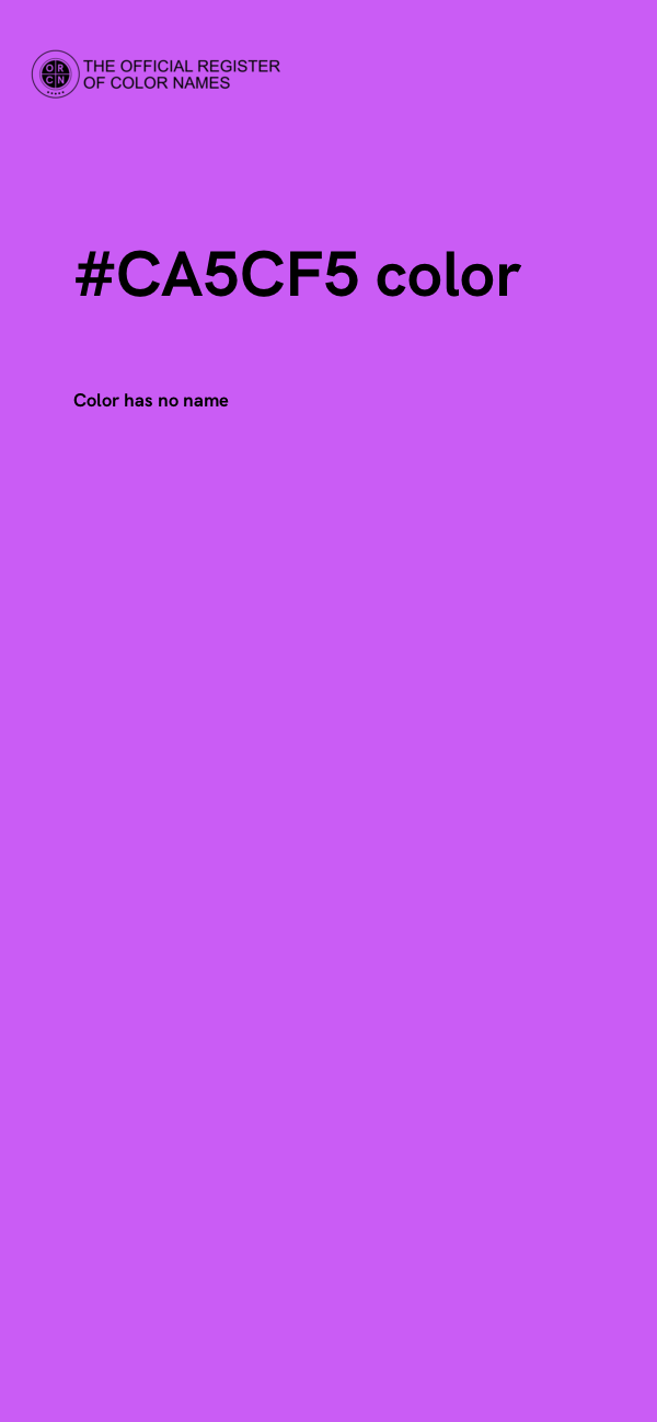 #CA5CF5 color image