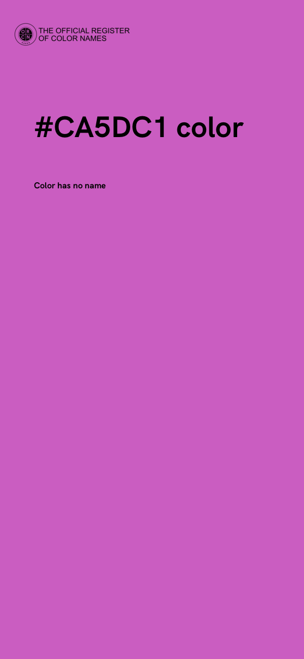 #CA5DC1 color image