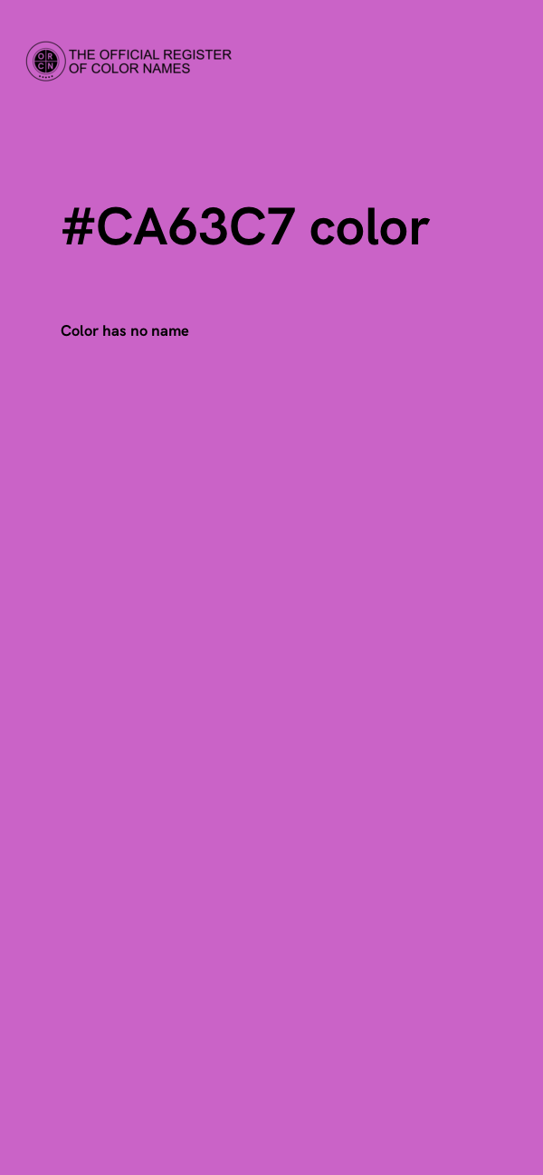 #CA63C7 color image