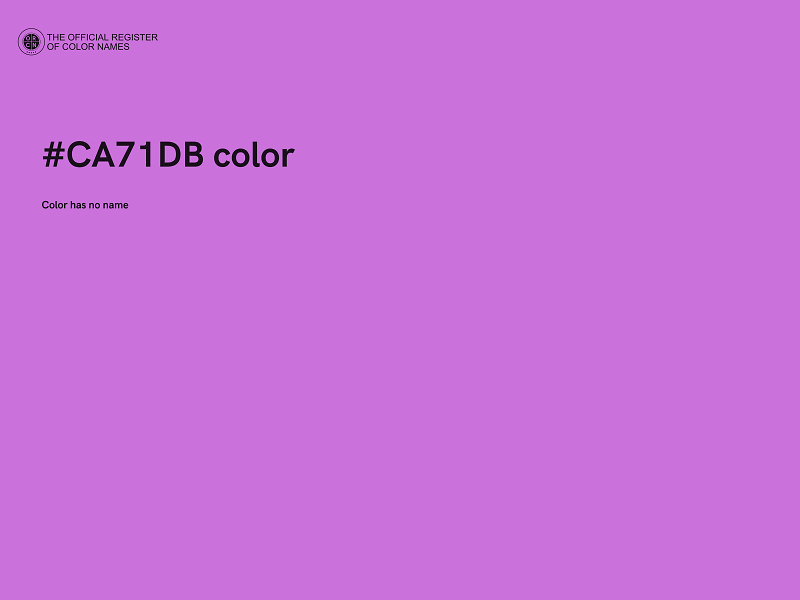 #CA71DB color image