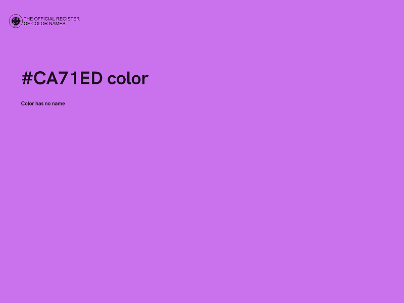 #CA71ED color image