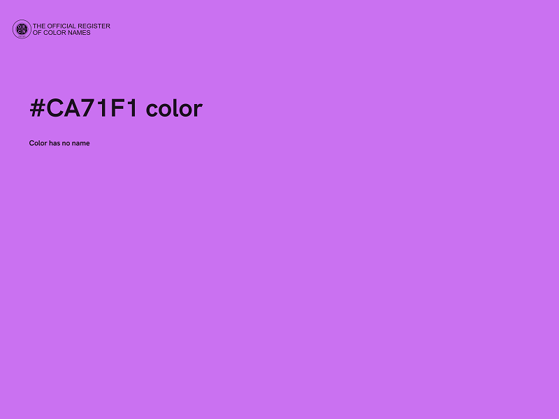 #CA71F1 color image