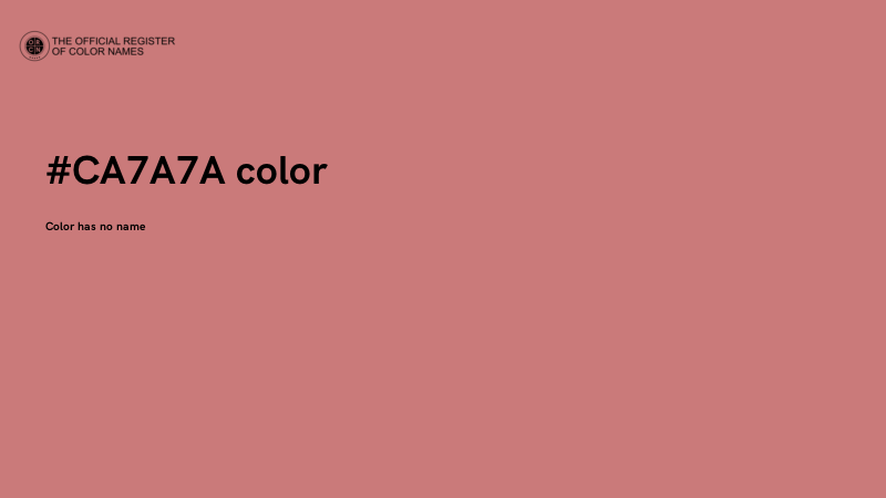 #CA7A7A color image