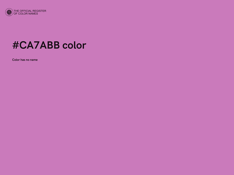 #CA7ABB color image