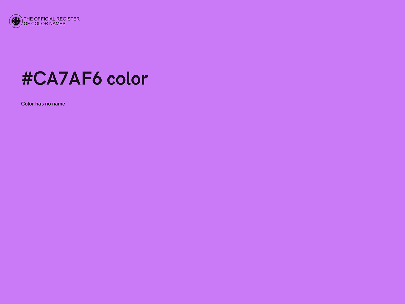 #CA7AF6 color image