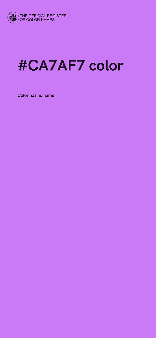 #CA7AF7 color image
