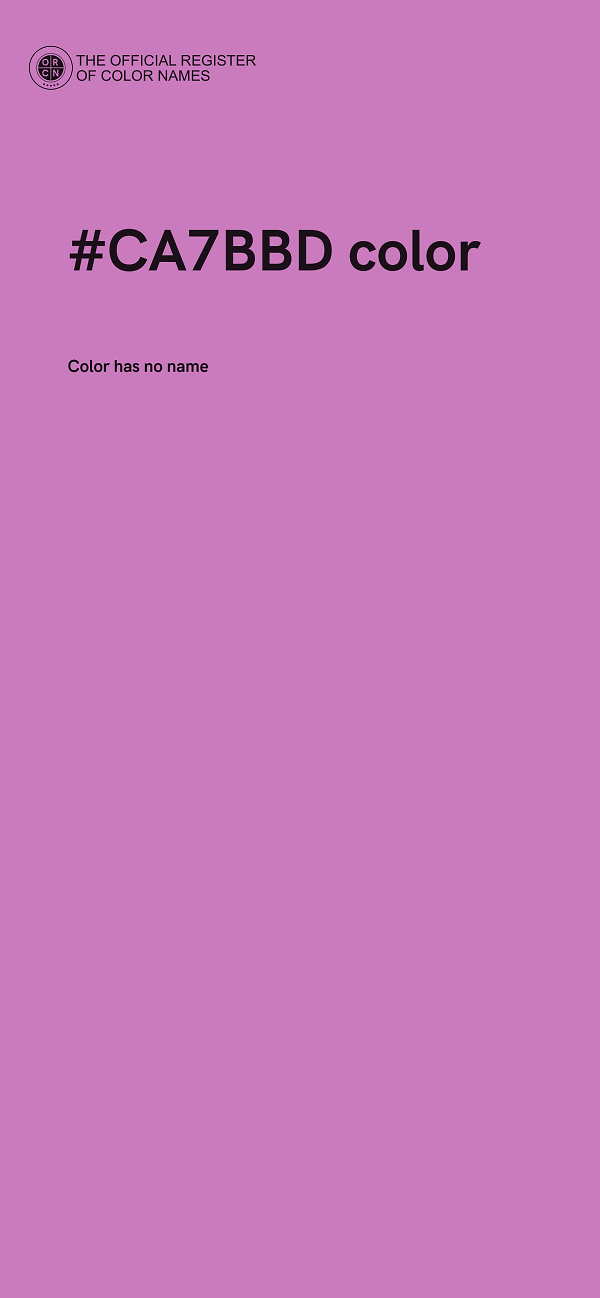 #CA7BBD color image