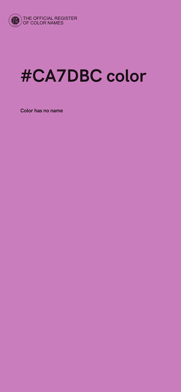 #CA7DBC color image