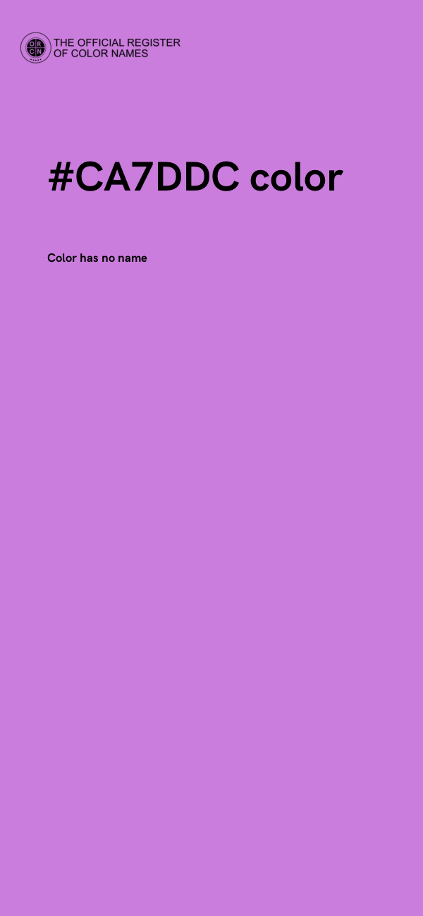 #CA7DDC color image