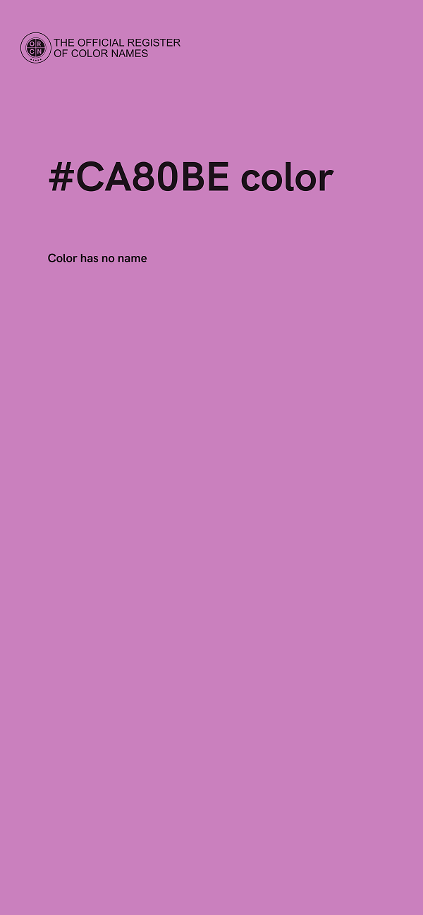 #CA80BE color image