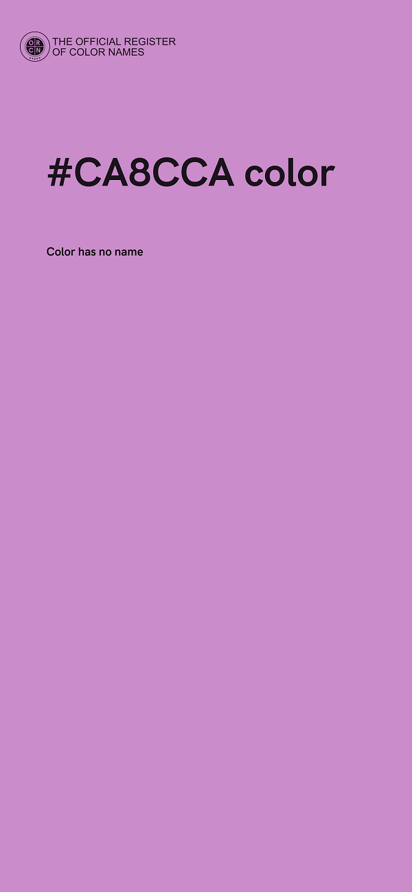 #CA8CCA color image