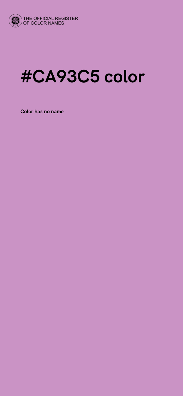#CA93C5 color image